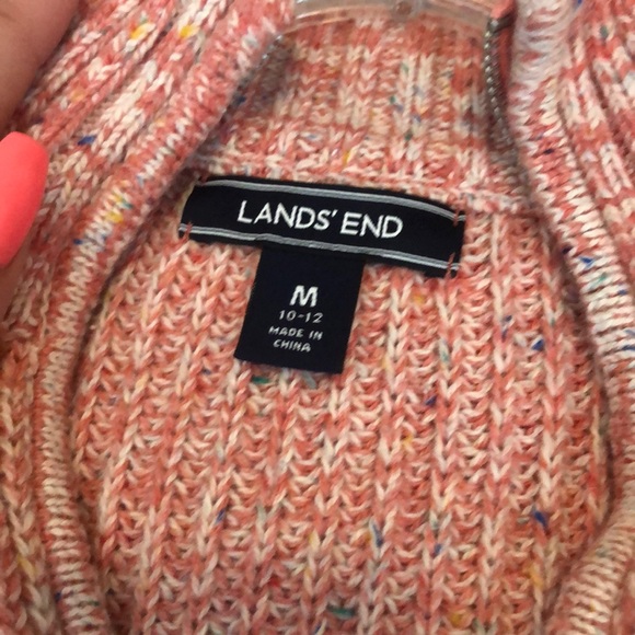 Lands’ End quarter zip sweater. - Picture 2 of 4